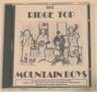 Ridgetop Mountain Boys CD  £8.99